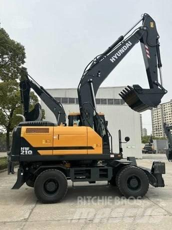 Hyundai HW 210 Kolesové rýpadlá