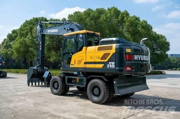 Hyundai HW 210 Kolesové rýpadlá