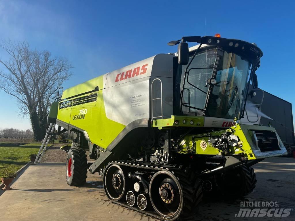 CLAAS Lexion 760 TT Kombinované zberacie stroje