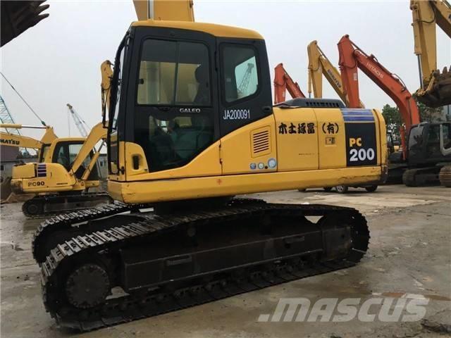 Komatsu pc200-7 Pásové rýpadlá