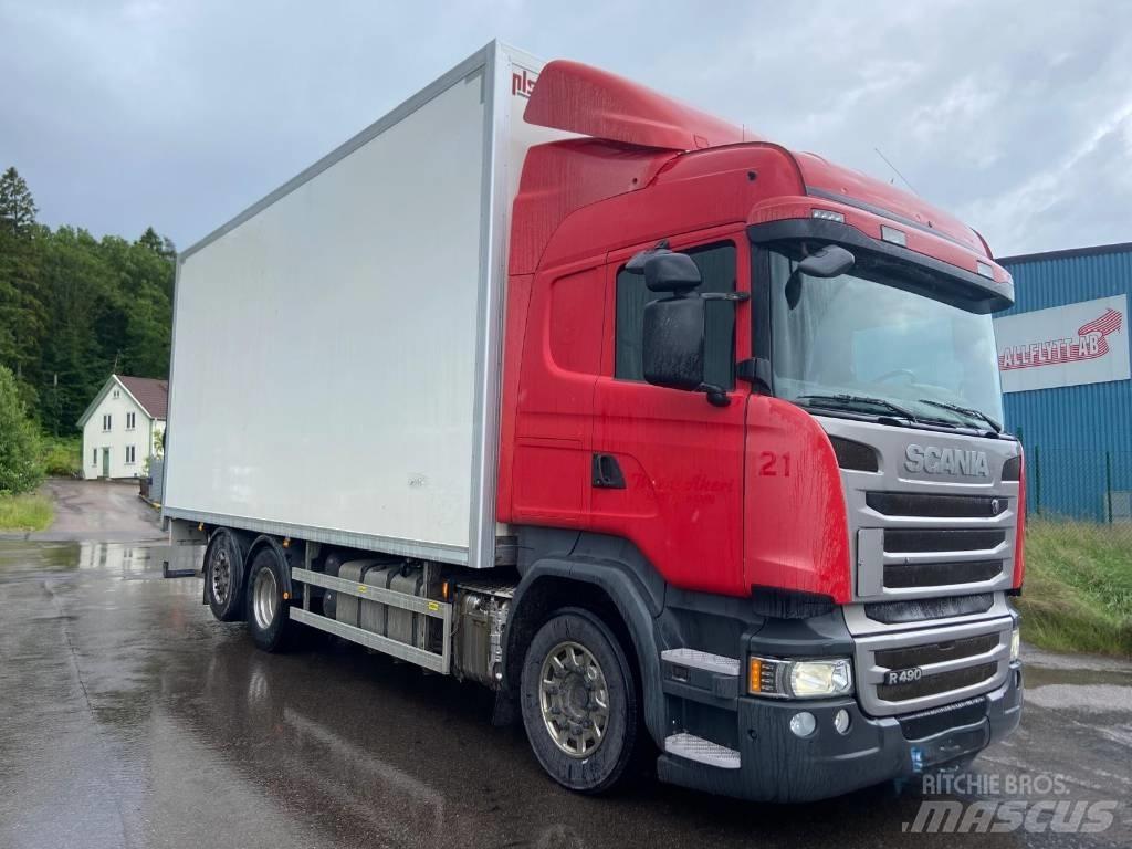 Scania R 490 LB Skriňová nadstavba