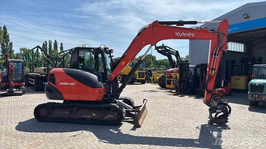 Kubota KX080-4 Špeciálne bagre