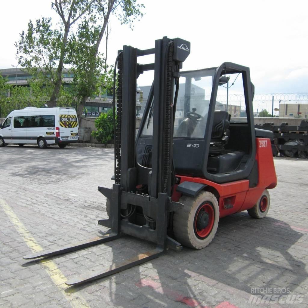 Linde E40P Akumulátorové vozíky