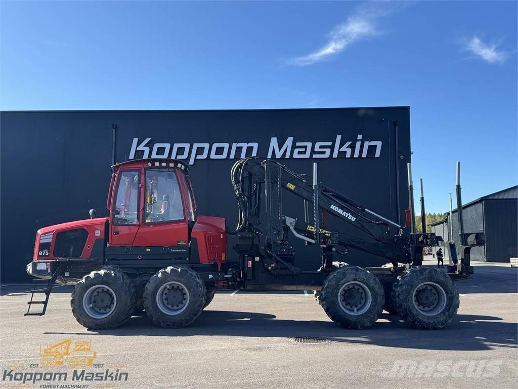 Komatsu 875 Lesné traktory