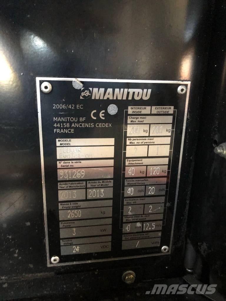 Manitou 100 VJR Nožnicové zdvíhacie plošiny