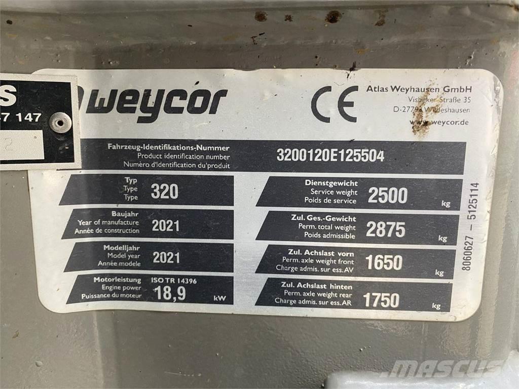 Weycor AR320 Cab Viacúčelové nakladače