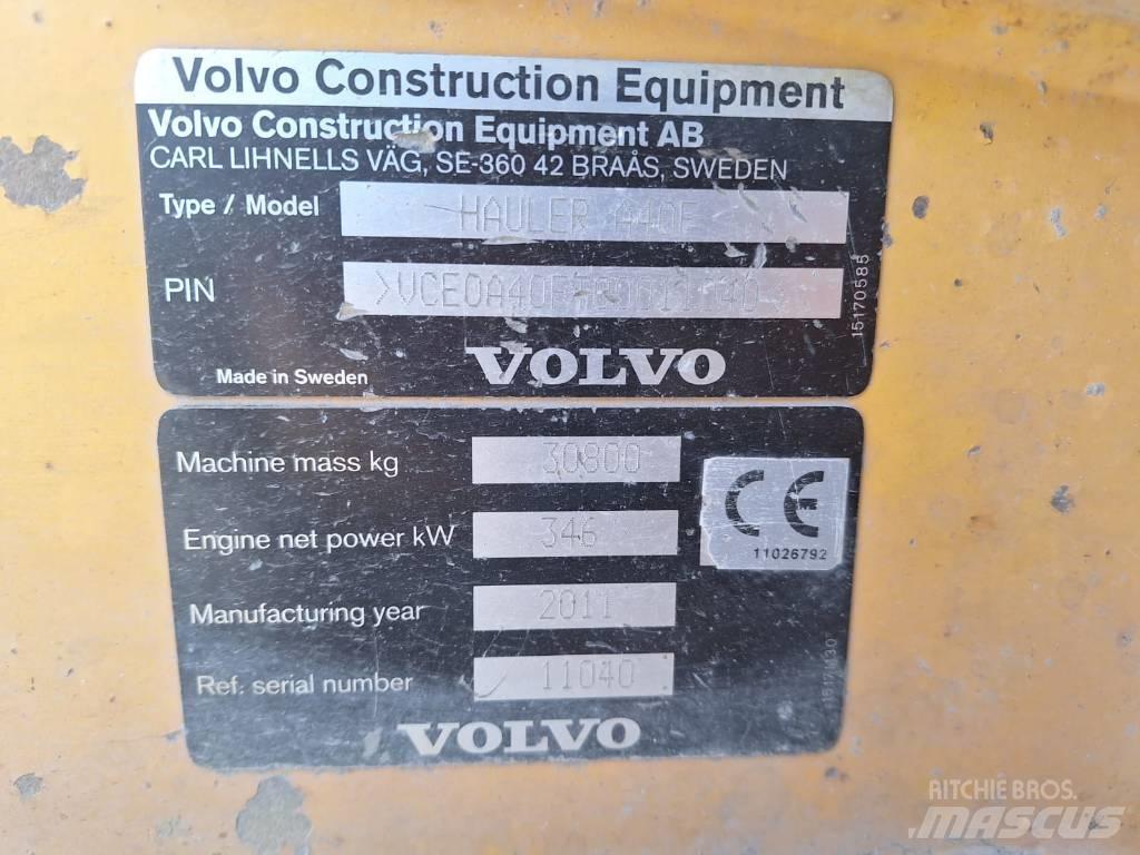Volvo A40F DUMPPERI Kĺbové nákladné autá