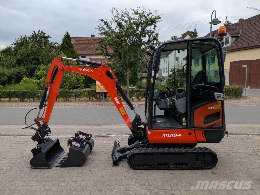 Kubota KX 019-4 Mini rýpadlá < 7t