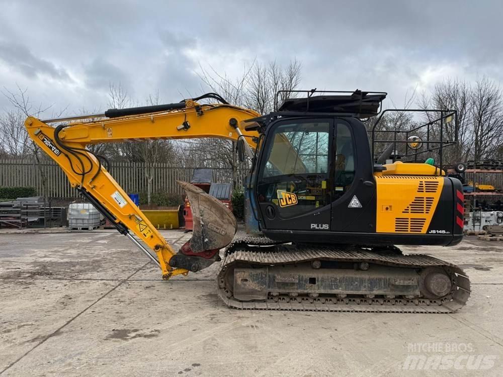 JCB JS145 Pásové rýpadlá