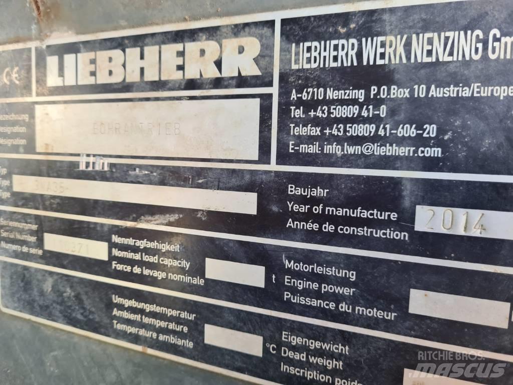 Liebherr 3MA 35 Rotačné hlavy
