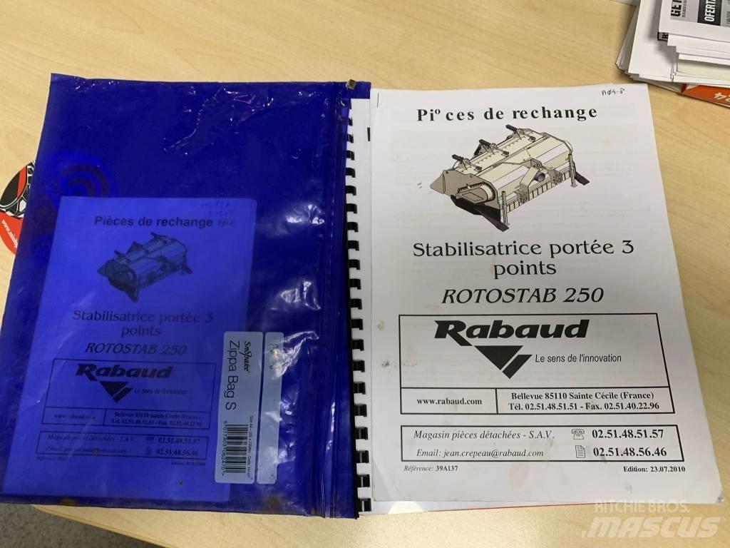 Rabaud Ratostab 250 Recyklovače asfaltu
