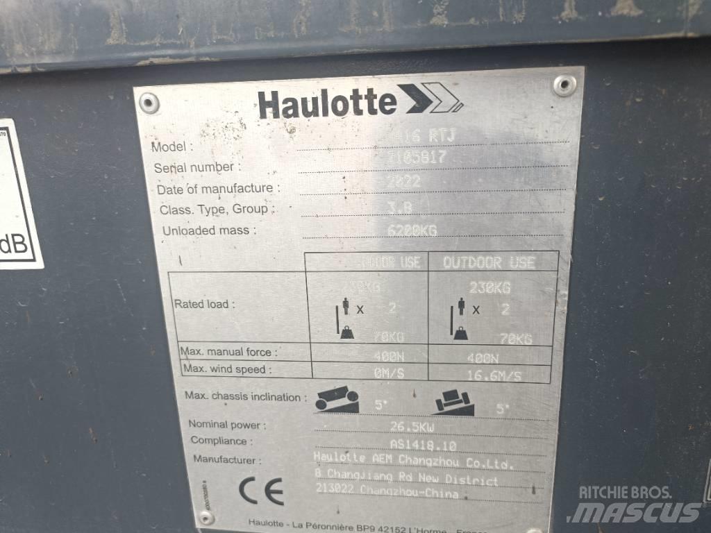 Haulotte HA16RTJ Kĺbové plošiny