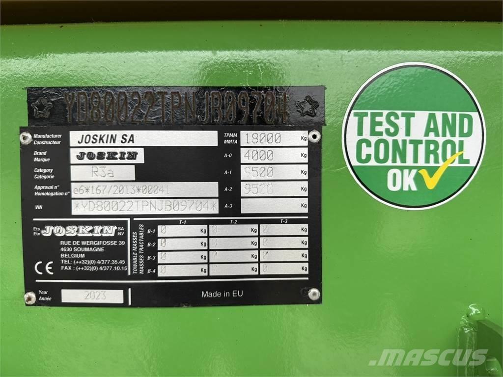 Joskin KTP 22/50 Prívesy na prepravu zvierat