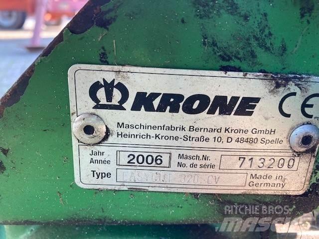 Krone EC 320 CV Žacie stroje