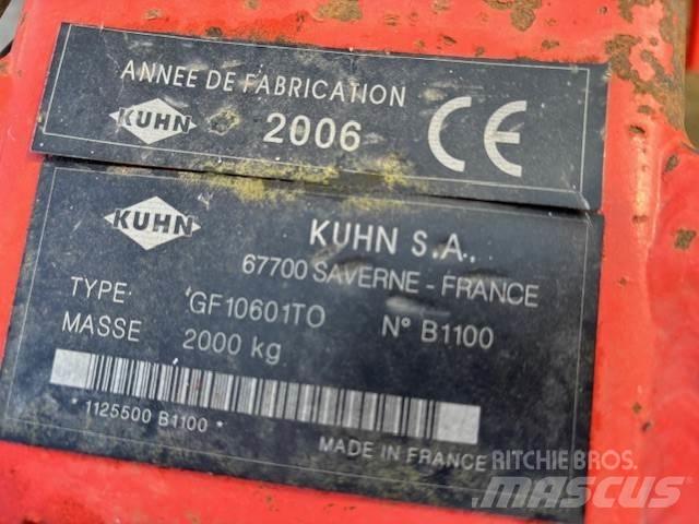 Kuhn GF 10601 TO Obracače a zhrabovače sena