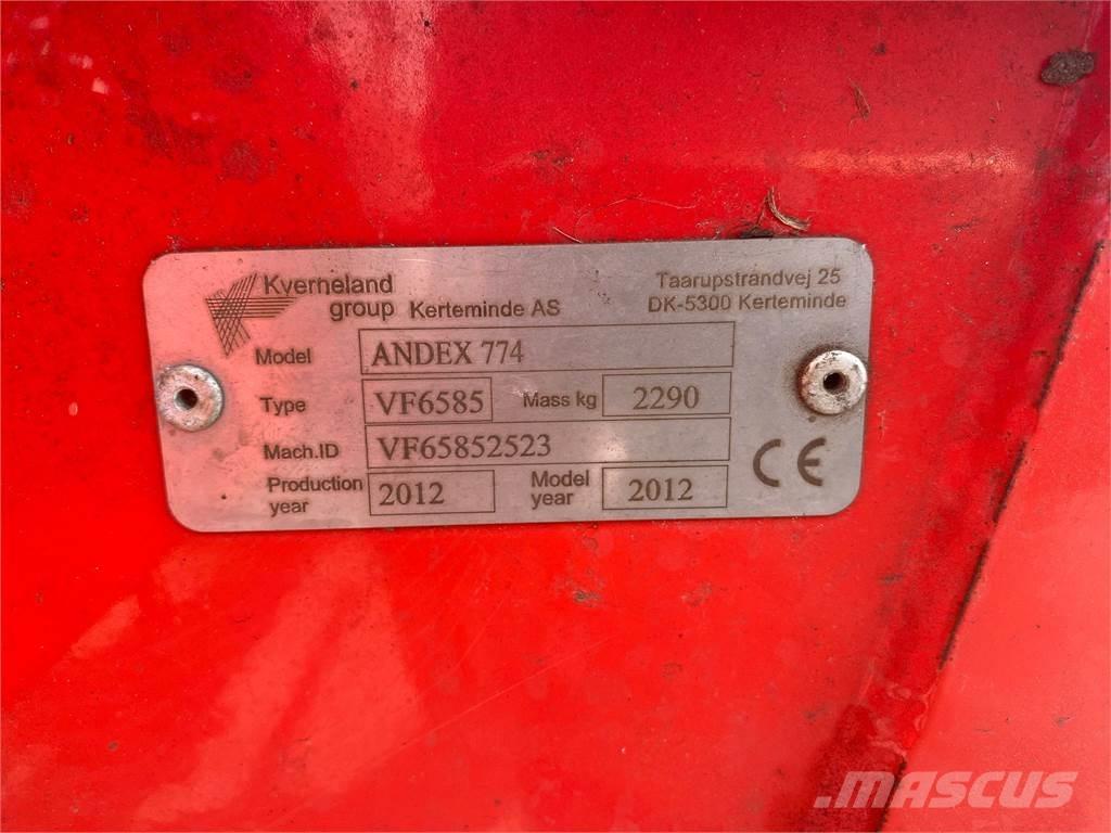 Vicon andex 774 Obracače a zhrabovače sena