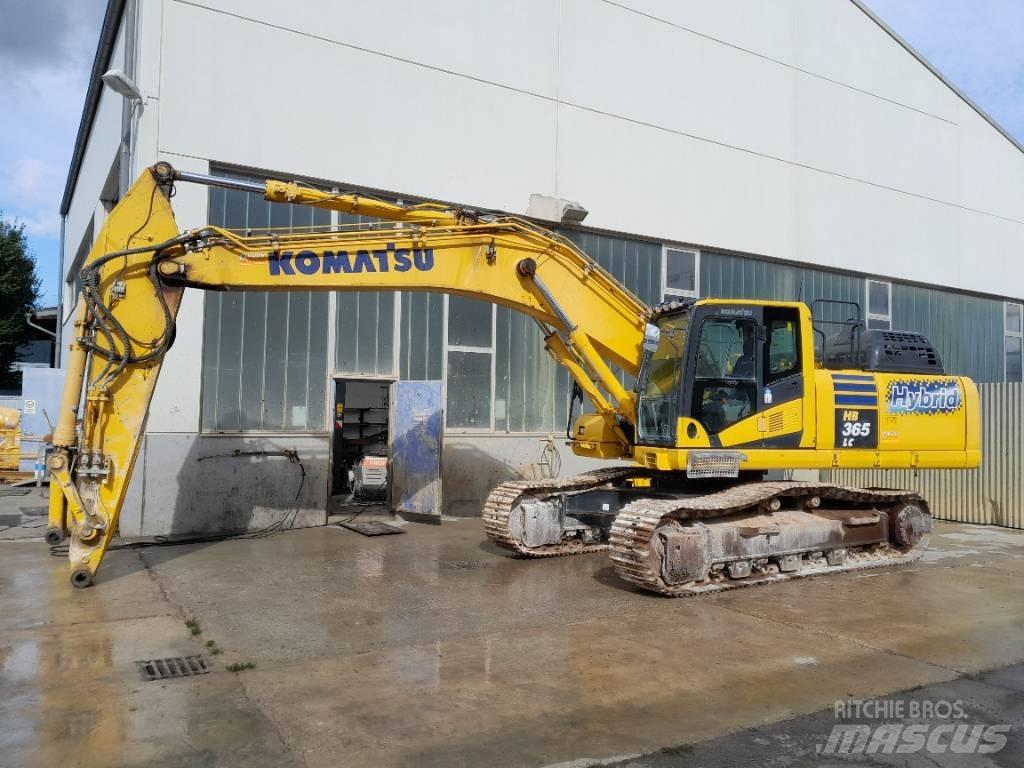 Komatsu HB365 Pásové rýpadlá