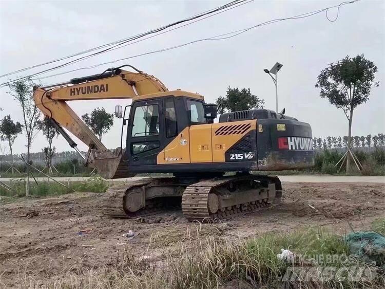 Hyundai R215VS Kolesové rýpadlá