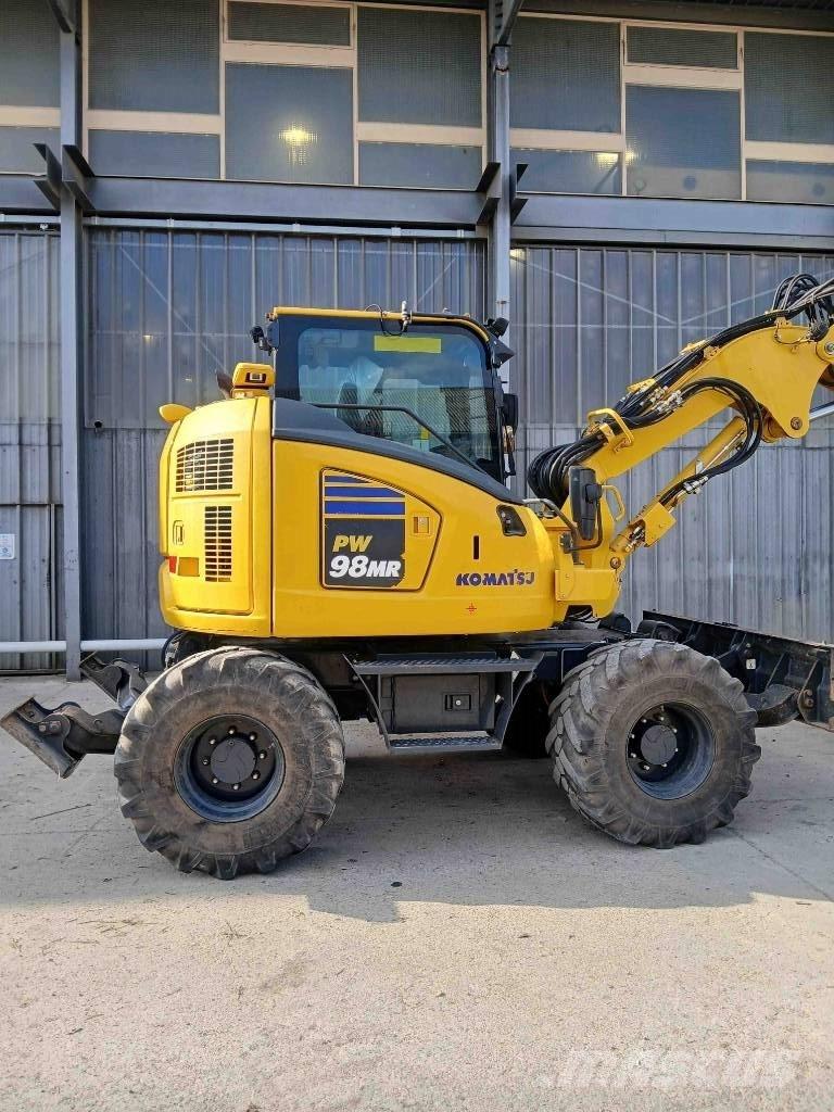 Komatsu PW 98 MR-11 Kolesové rýpadlá