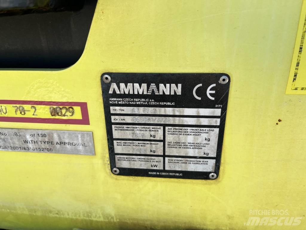 Ammann AV 70-2 Tandemové valce