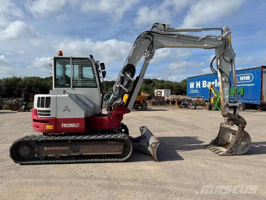 Takeuchi TB 280 FR Mini rýpadlá < 7t