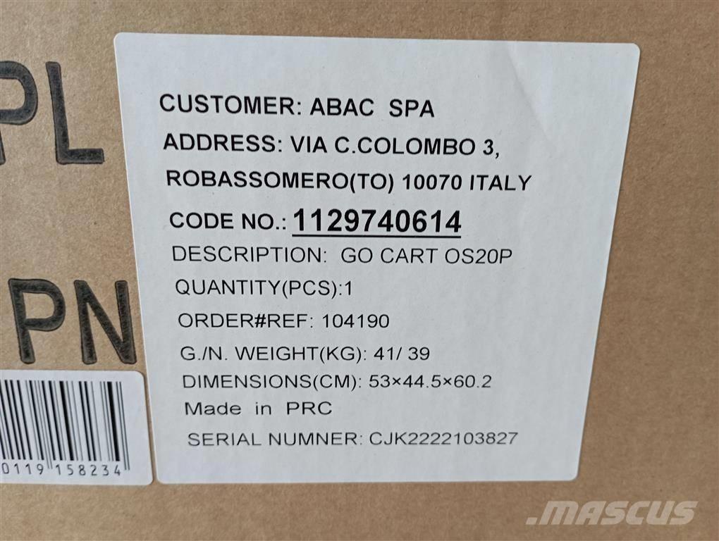  ABAC GO CART OS20P Kompresory