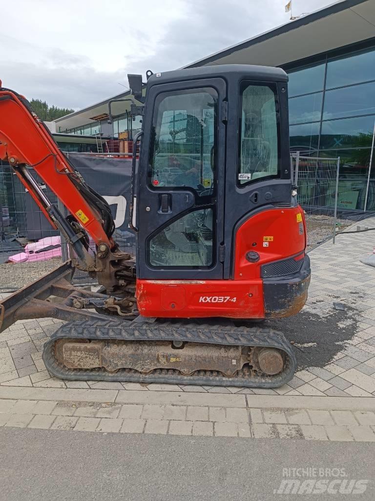 Kubota KX 037-4 Mini rýpadlá < 7t