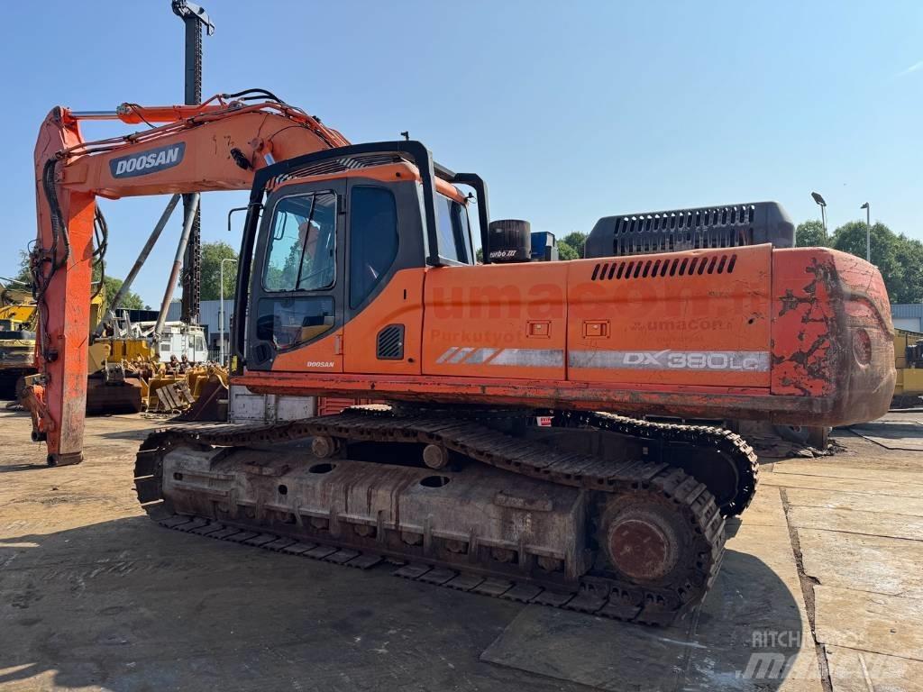 Doosan DX 380 LC Pásové rýpadlá