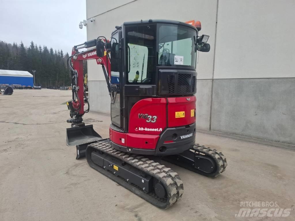 Yanmar Vio 33-6 Mini rýpadlá < 7t