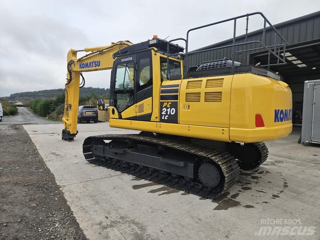 Komatsu PC 210 LC-10 Pásové rýpadlá