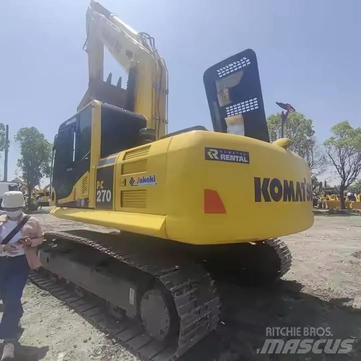 Komatsu PC270 Pásové rýpadlá