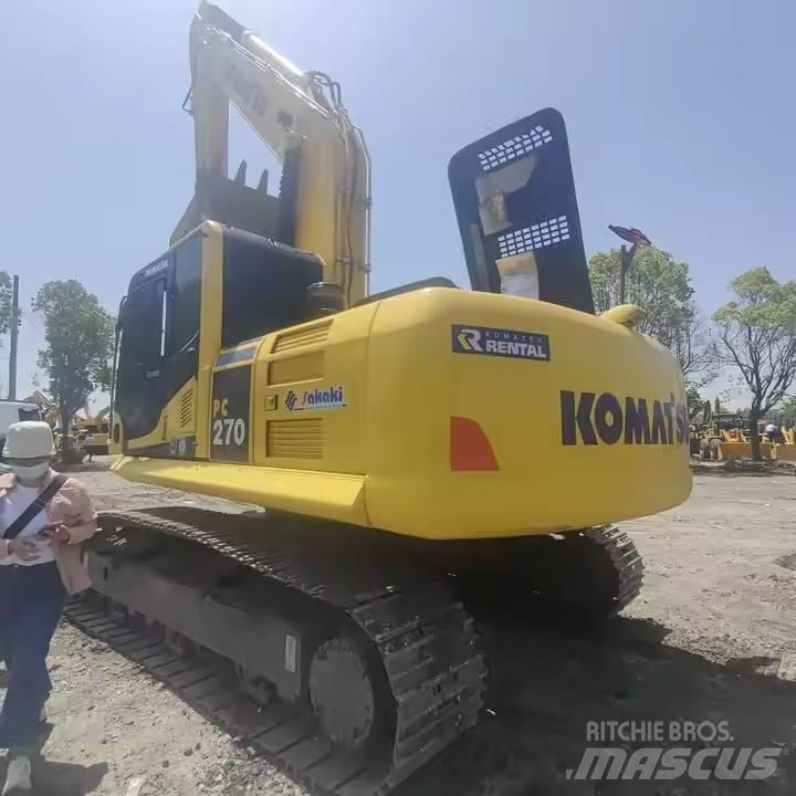 Komatsu PC270 Pásové rýpadlá