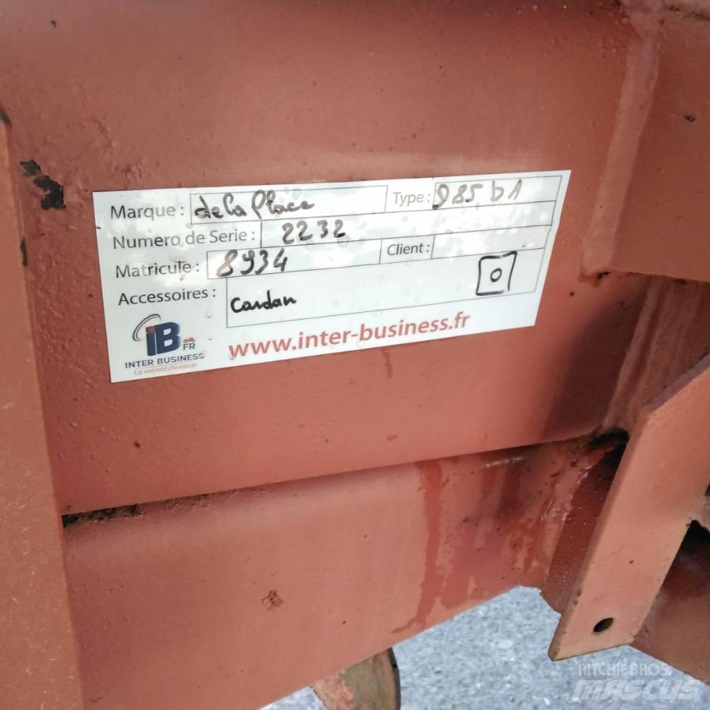 Delaplace D85BA Vyklápacie prívesy