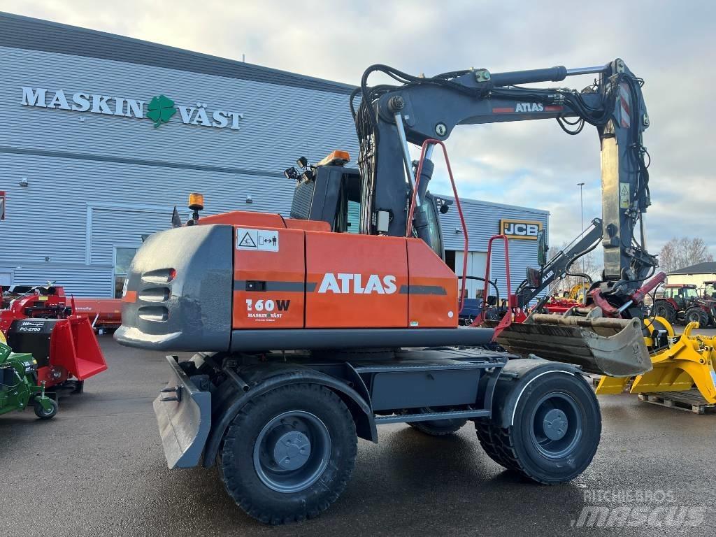 Atlas 160 W Kolesové rýpadlá