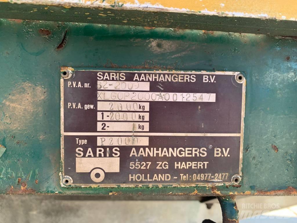 Saris P2000 Ľahké prívesy do 3500 kg