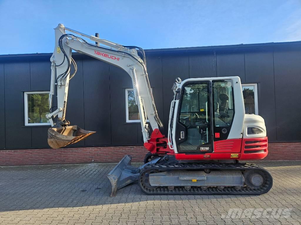 Takeuchi TB 290 Midi rýpadlá 7 t - 12 t