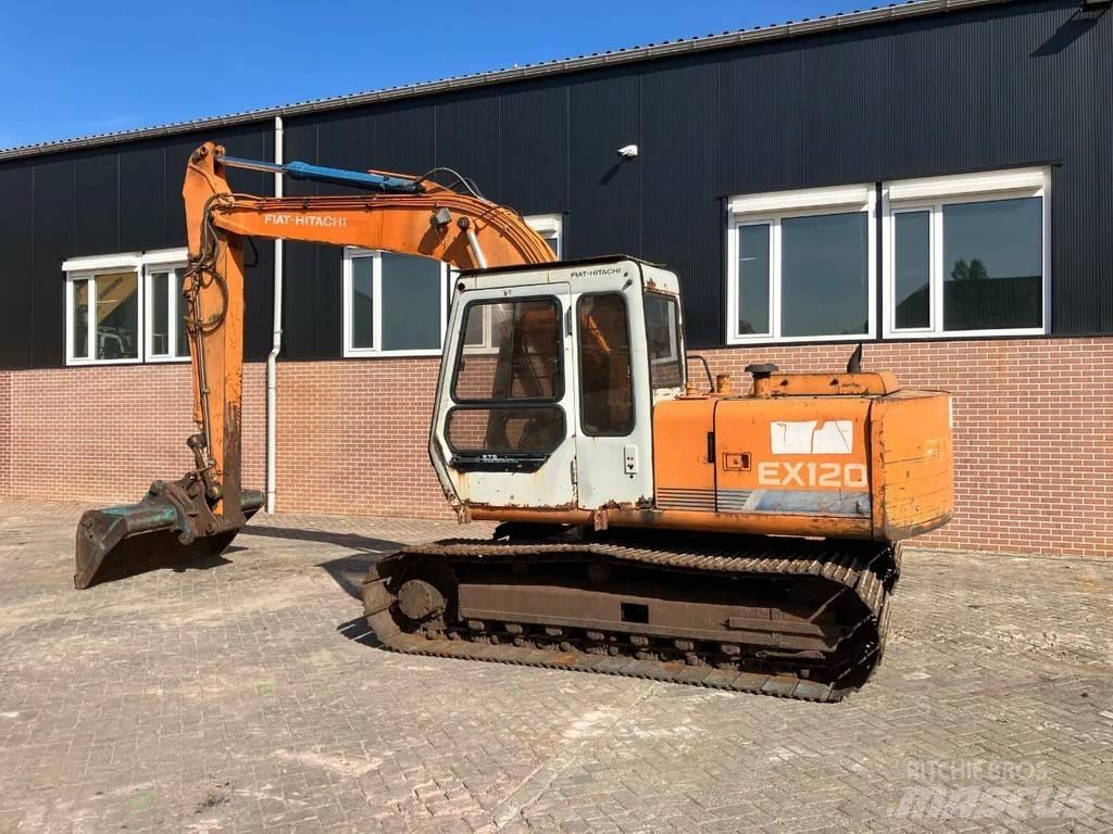 Fiat Hitachi EX120 Pásové rýpadlá