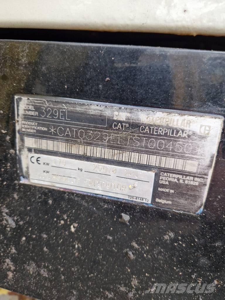 CAT 329 EL Rýpadlá s dlhým dosahom