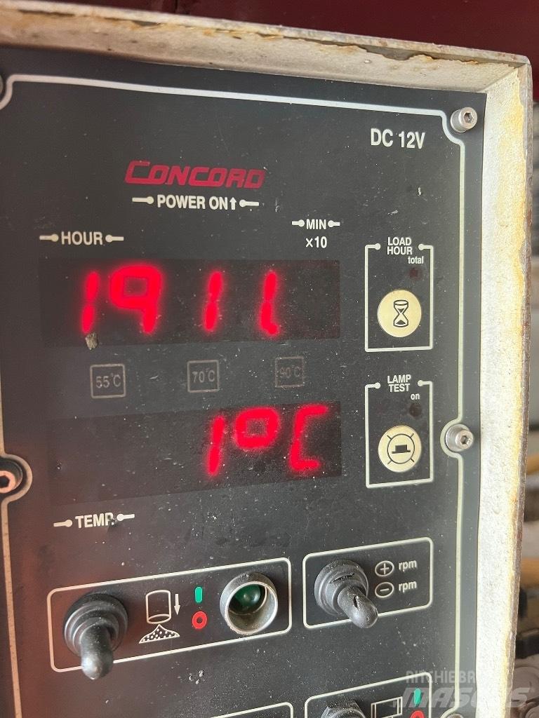 Concord CCP38ZX4-170 Nákladné autá s čerpadlami betónu