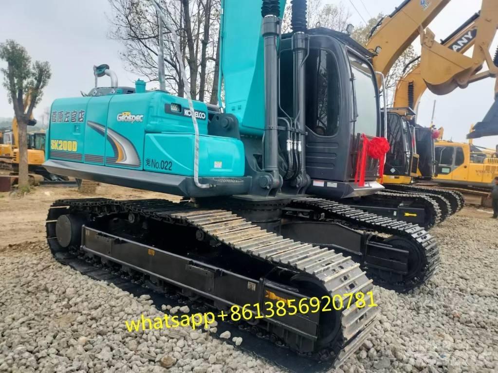 Kobelco SK 200 Pásové rýpadlá
