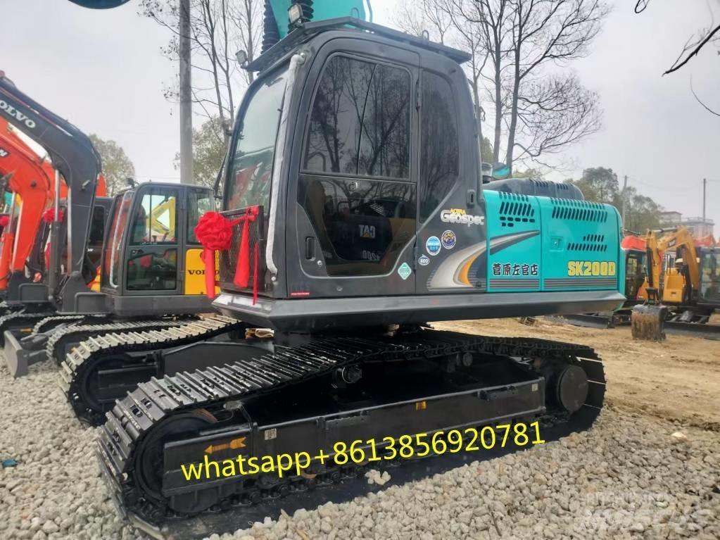 Kobelco SK 200 Pásové rýpadlá