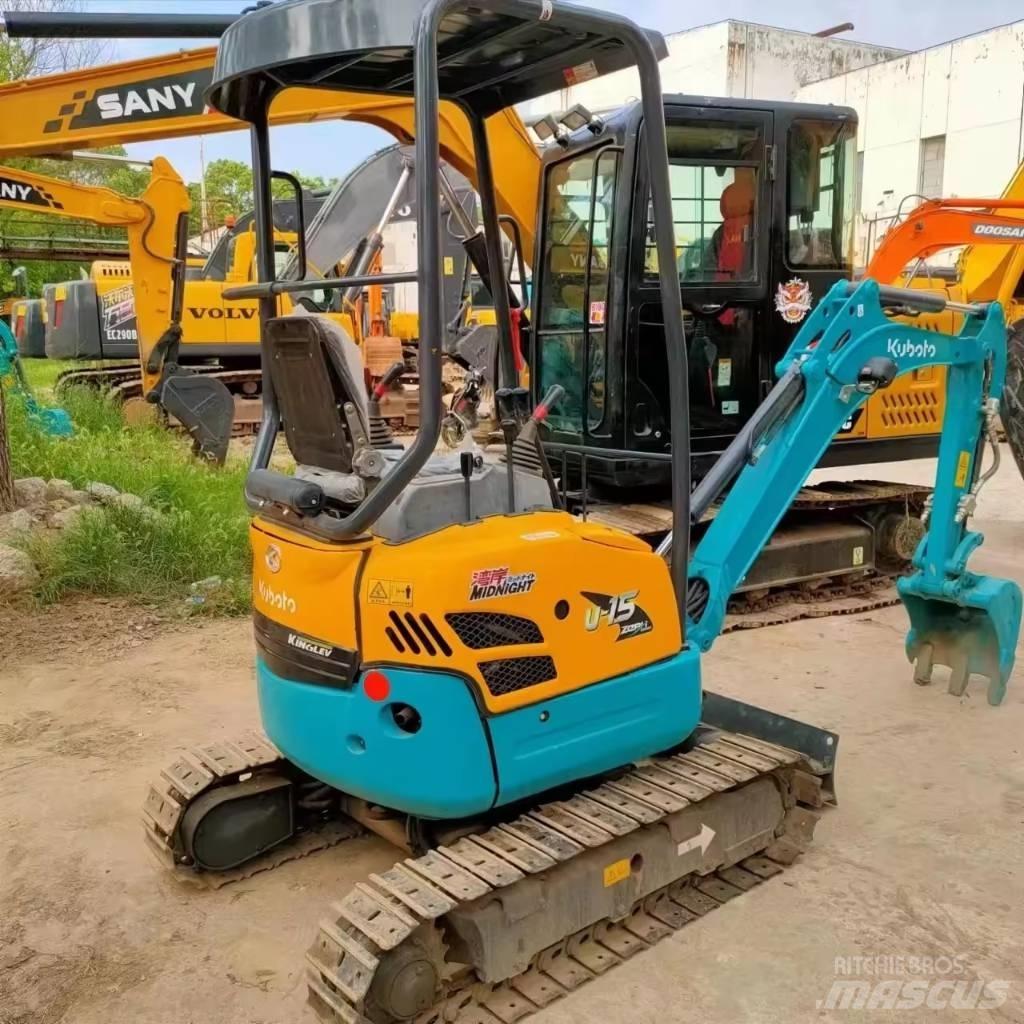 Kubota U 15 Mini rýpadlá < 7t