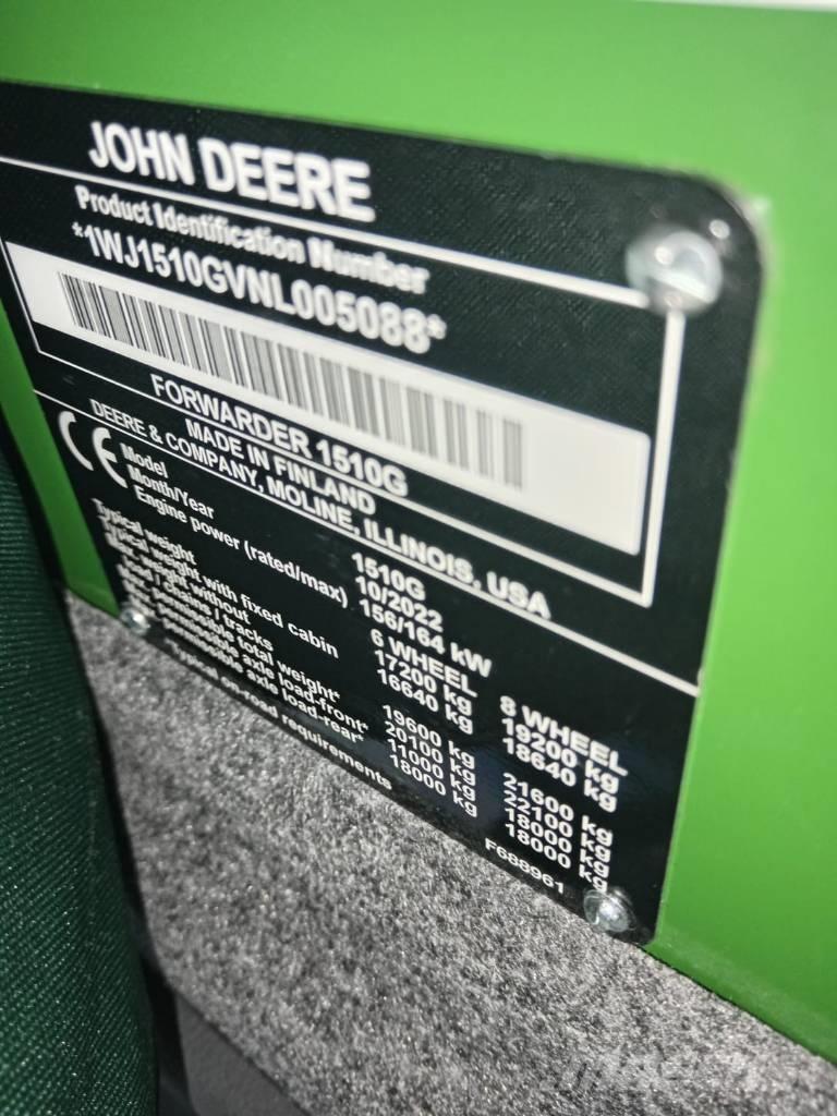 John Deere 1510 G Lesné traktory