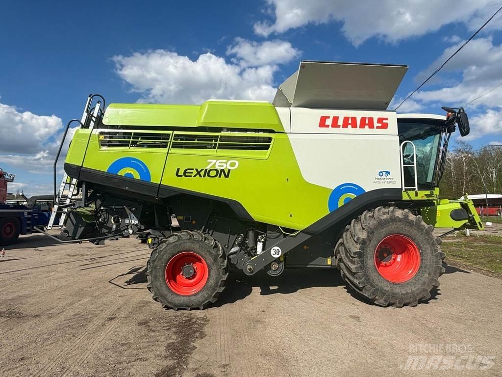 CLAAS Lexion 760 Kombinované zberacie stroje
