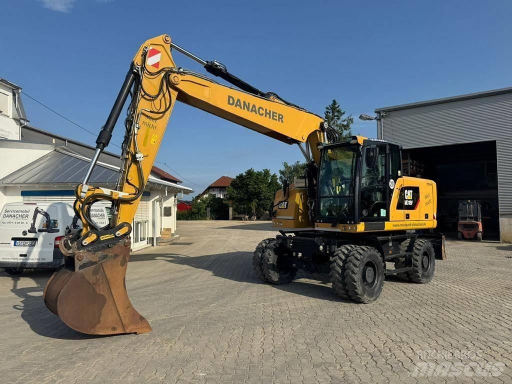 CAT M 318 F Kolesové rýpadlá