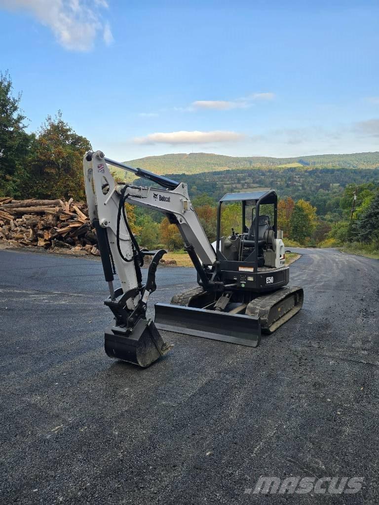 Bobcat E 50 Mini rýpadlá < 7t