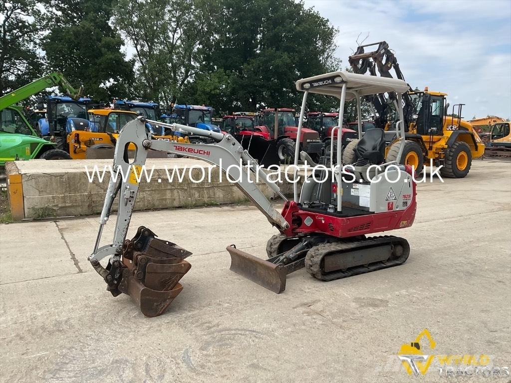Takeuchi TB 216 Mini rýpadlá < 7t