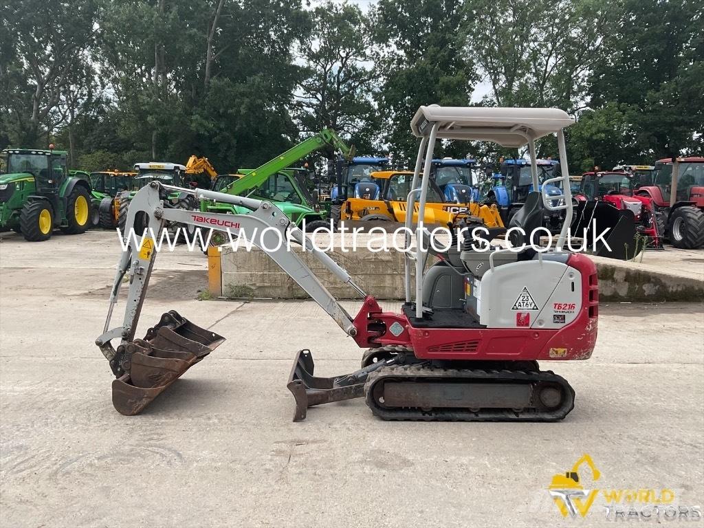 Takeuchi TB 216 Mini rýpadlá < 7t