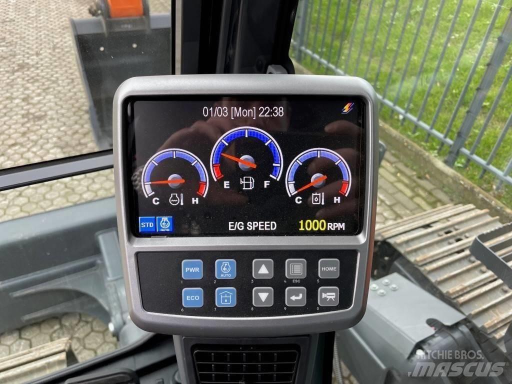 Doosan dx140w Kolesové rýpadlá