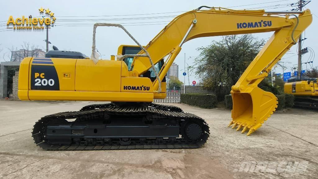 Komatsu PC 200 Pásové rýpadlá